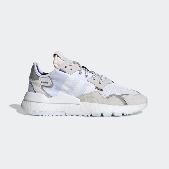 SOLD || Adidas Nite Jogger 3M in Cream/White - Picture 4 of 6